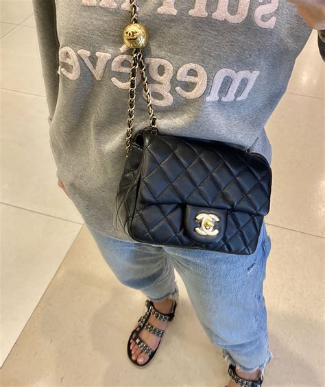 chanel mini 8 adjustable ball|Chanel mini flap bag.